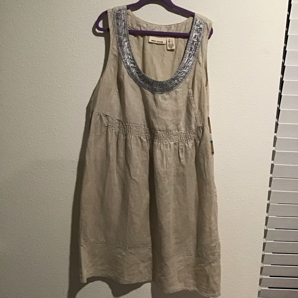 NWT DKNY sleeveless dress